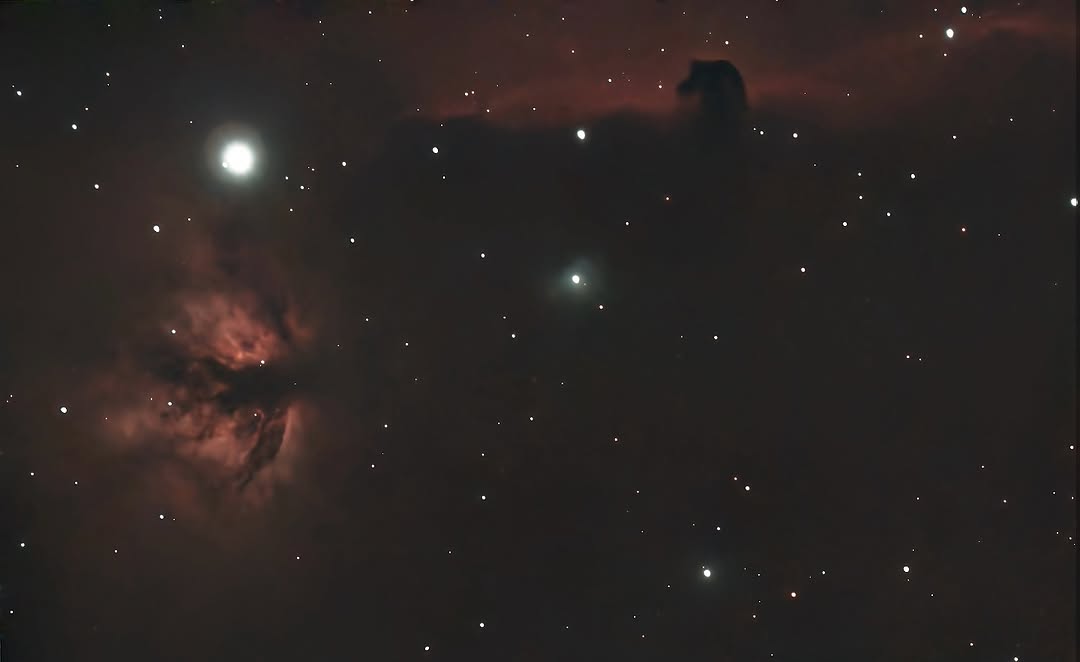 The Horsehead Nebula in deep space